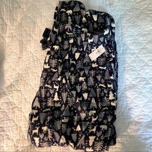 Cotton flannel pajama bottoms